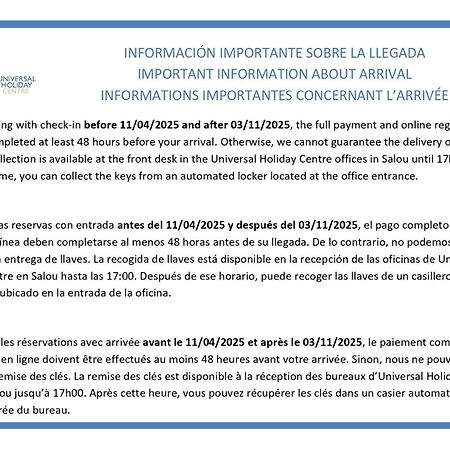 Uhc Village Park Apartments Salou Esterno foto